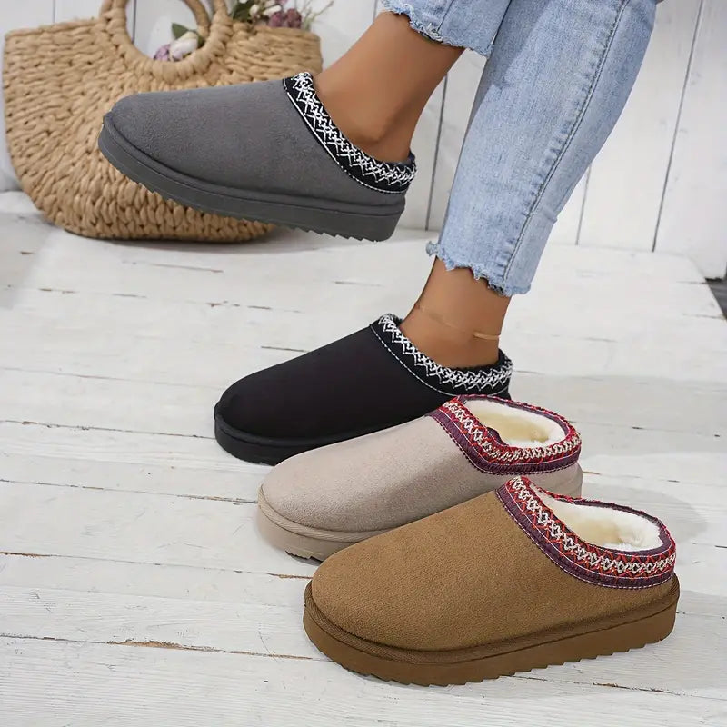 Cotton slippers